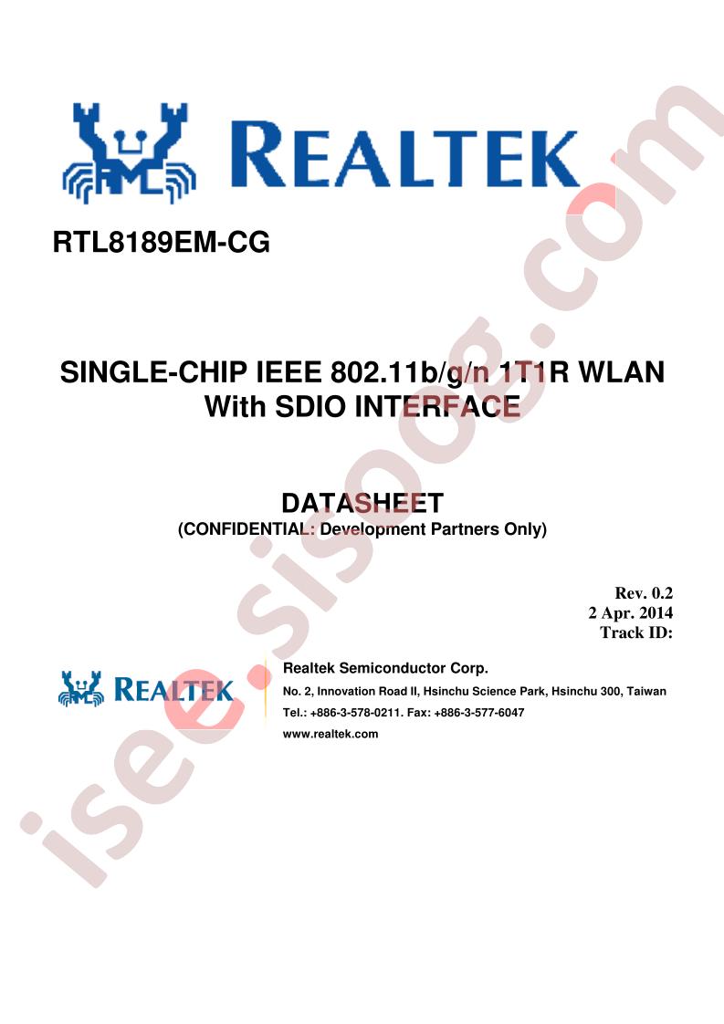 RTL8189EM-CG