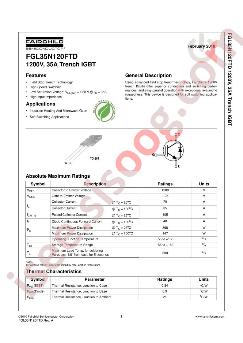 FGL35N120FTD
