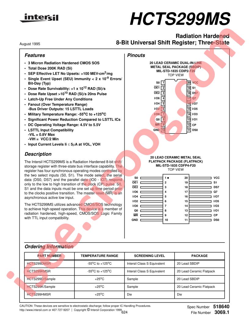 HCTS299DMSR