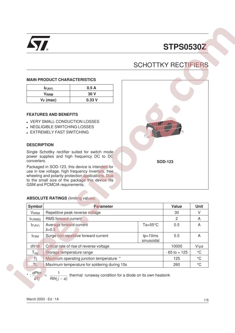 STPS0530Z