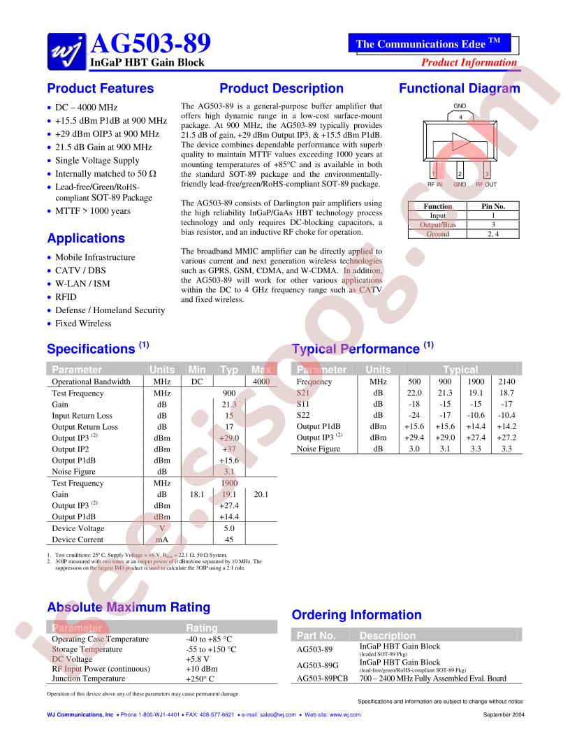 AG503-89G