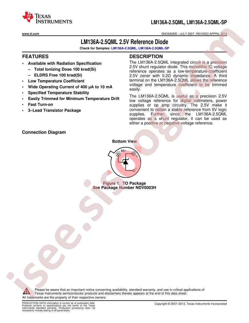 LM136A-2.5QML-SP