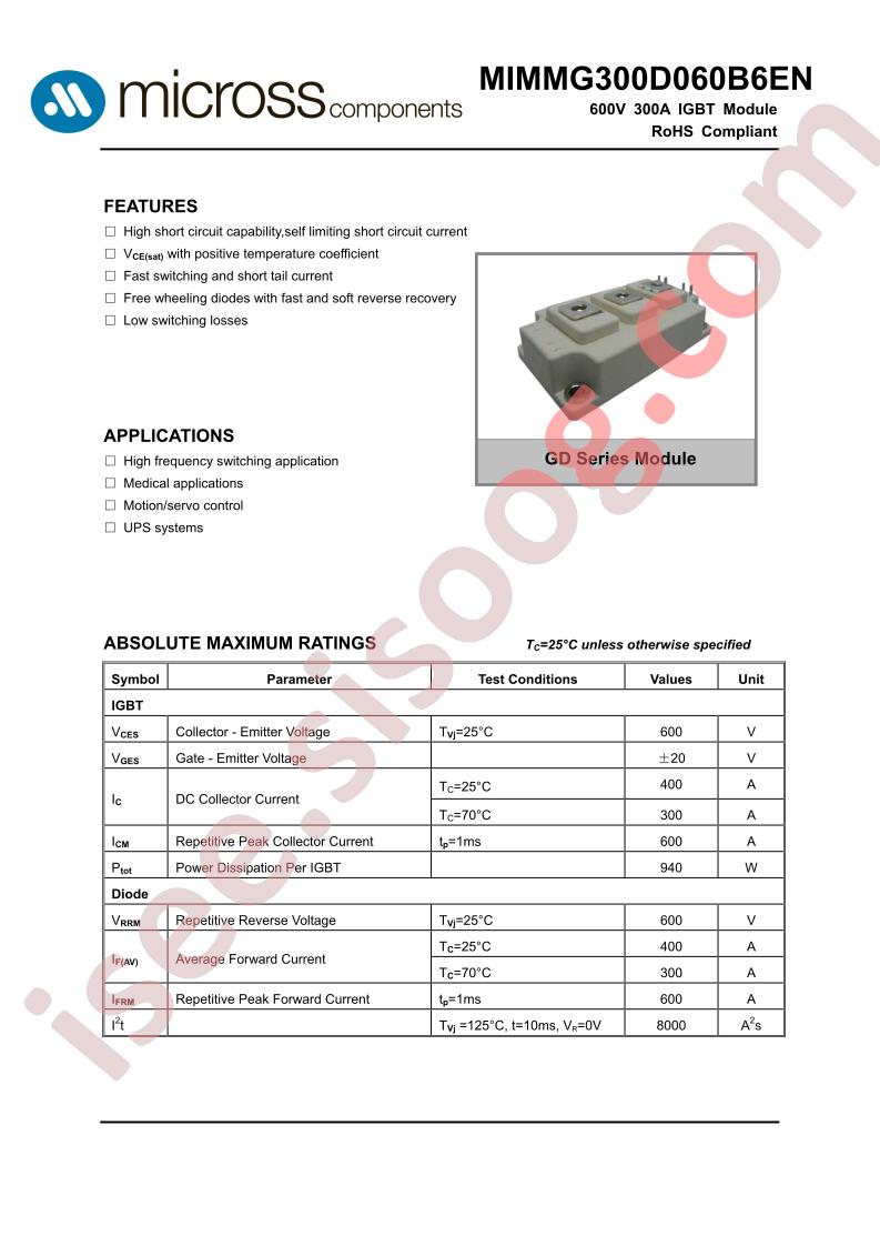 MIMMG300D060B6EN