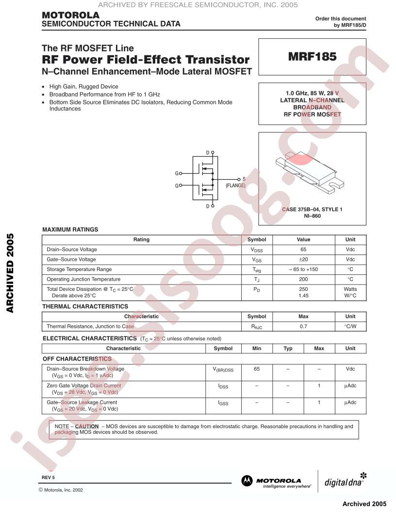 MRF185