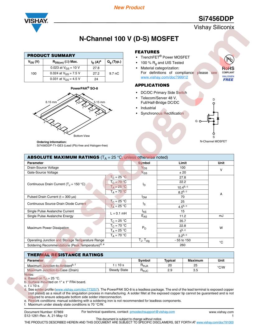 SI7456DDP