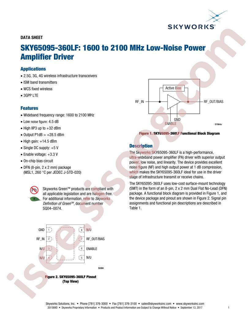 SKY65095-360LF