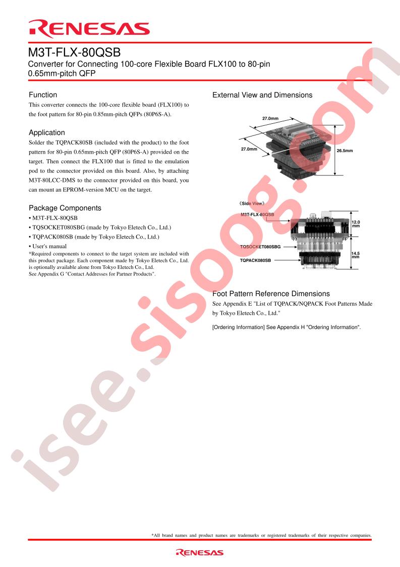 M3T-FLX-80QSB