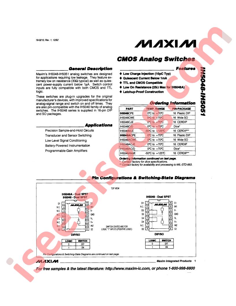 IH5051CPE