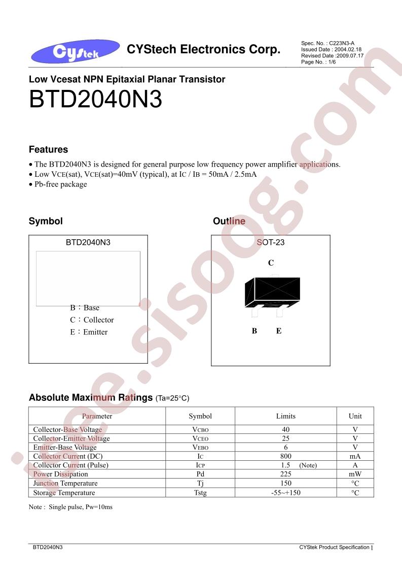 BTD2040N3