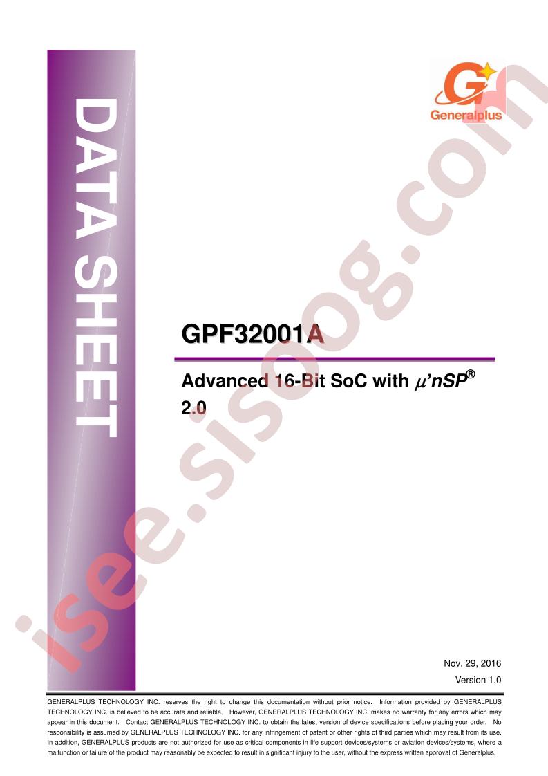 GPF32001A-NnnV-QL17x