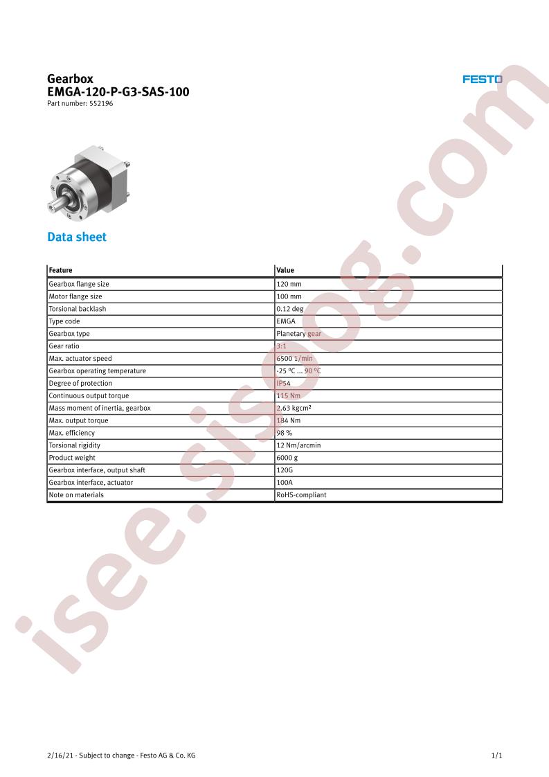 EMGA-120-P-G3-SAS-100