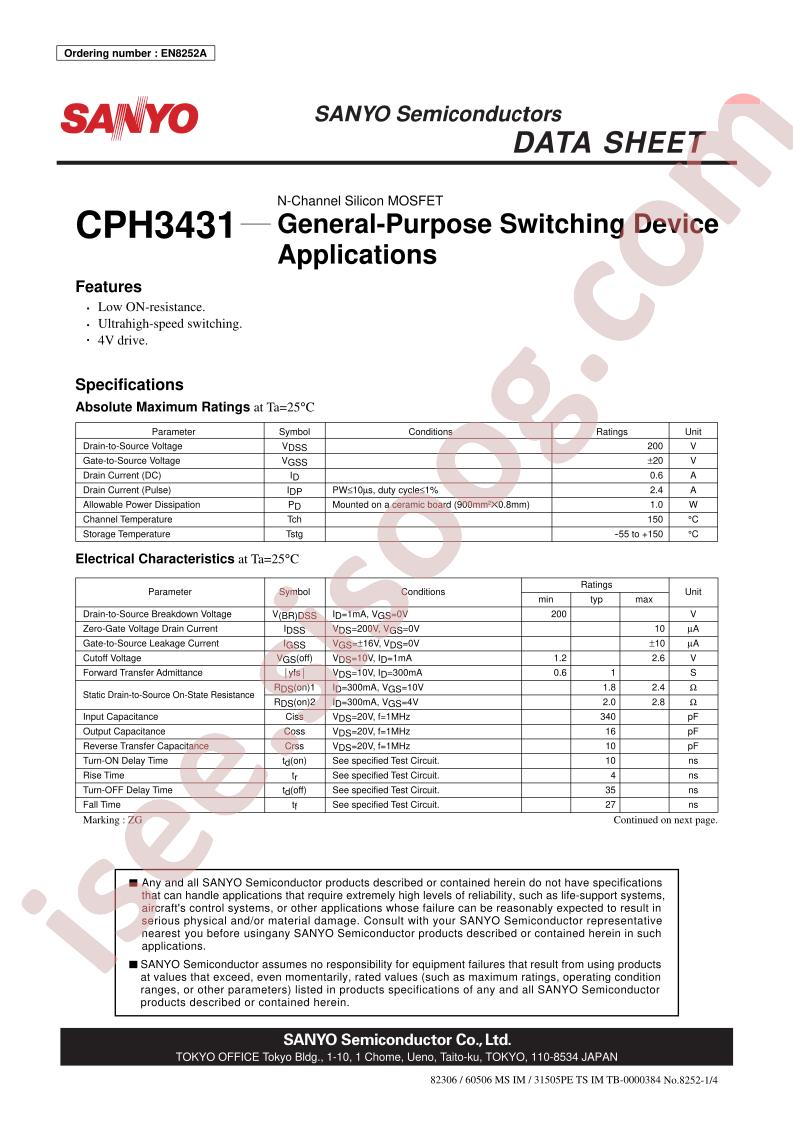 CPH3431