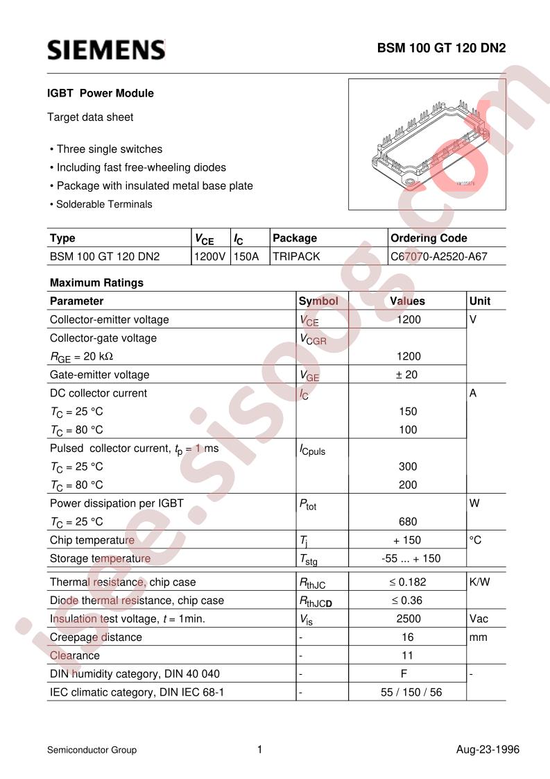 BSM100GT120DN2