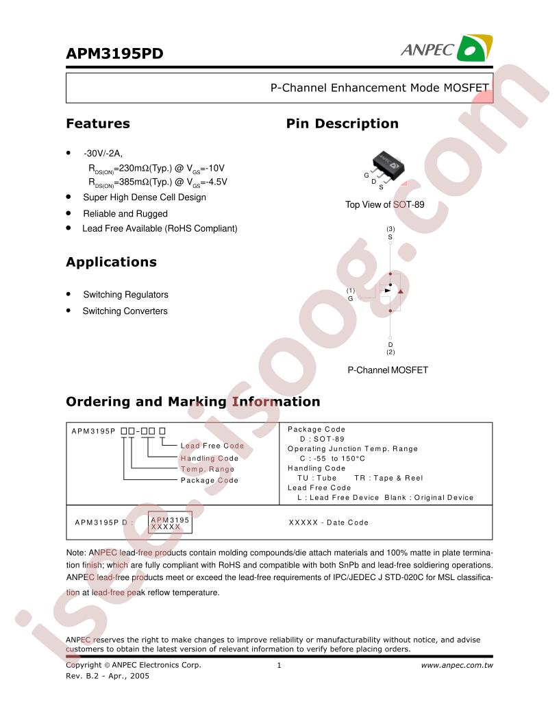 APM3195PDC-TUL