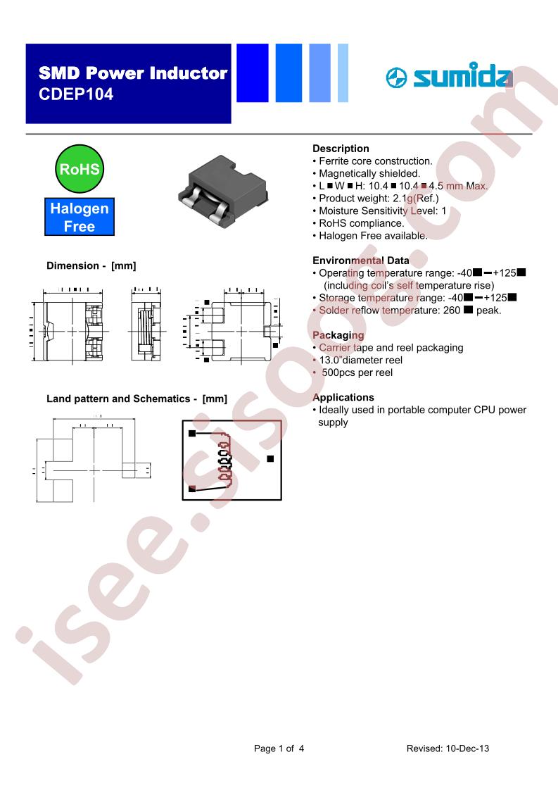 CDEP104NP-0R2NC-50