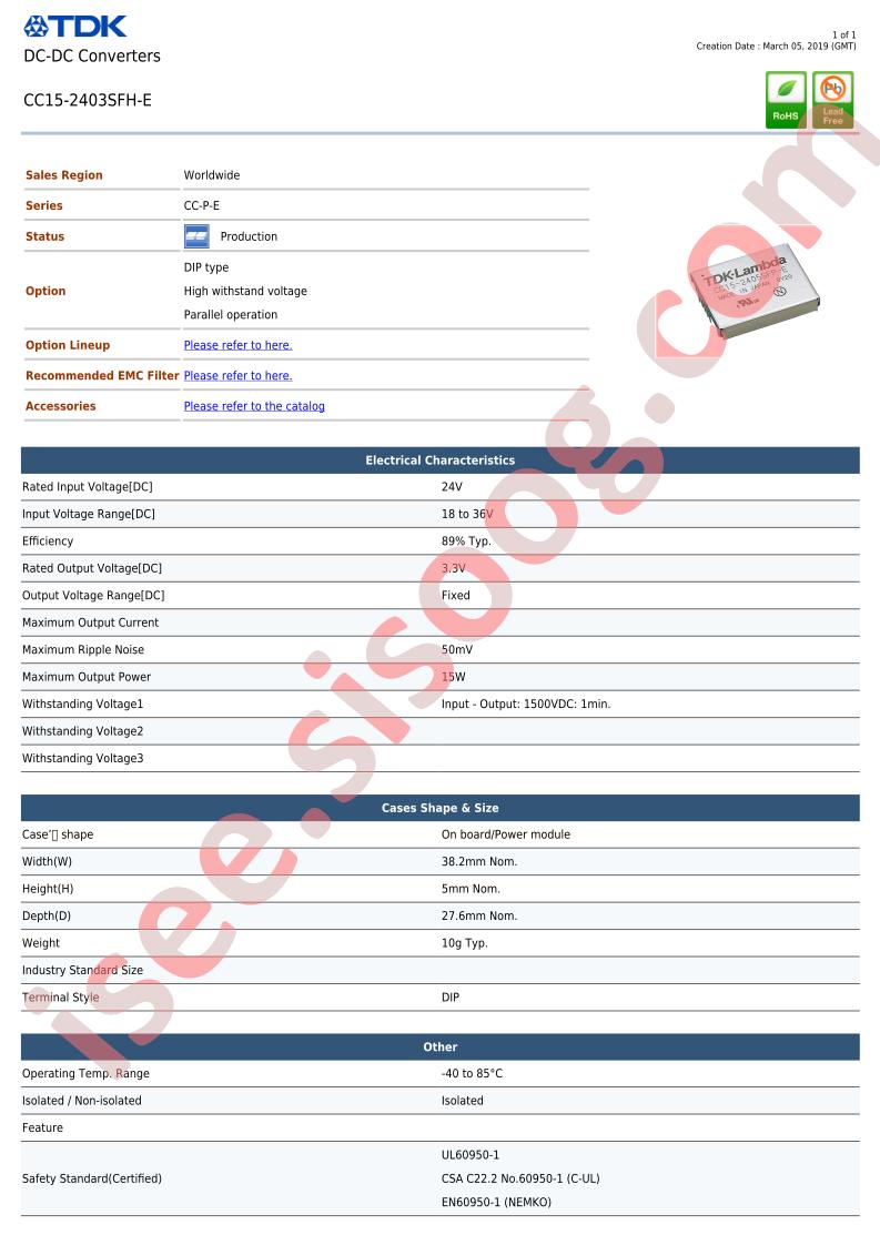 CC15-2403SFH-E