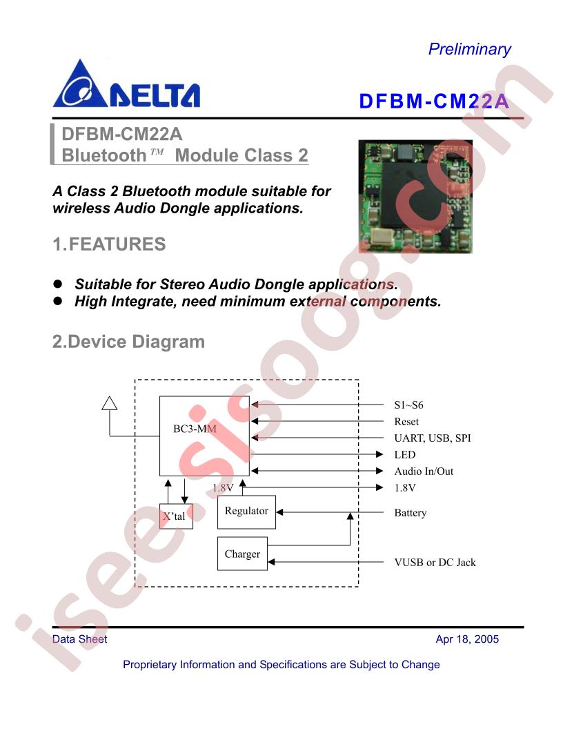 DFBM-CM22A