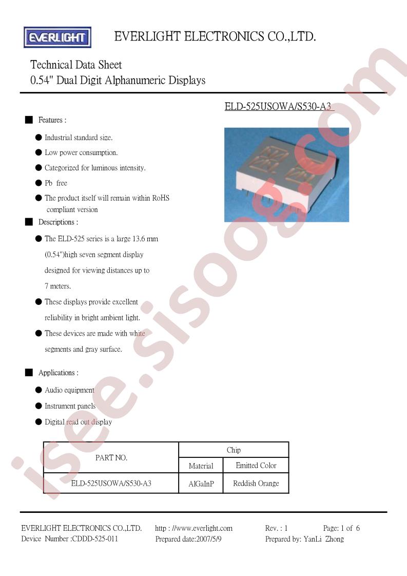 ELD-525USOWA-S530-A3