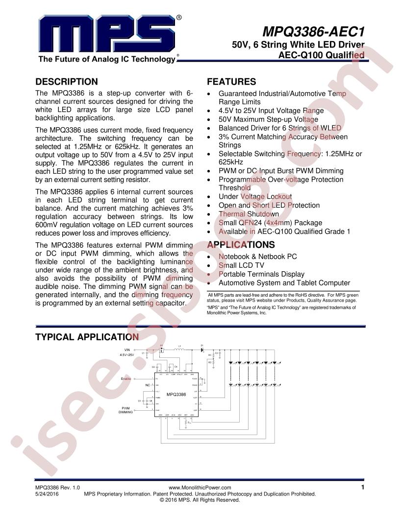 MPQ3386-AEC1