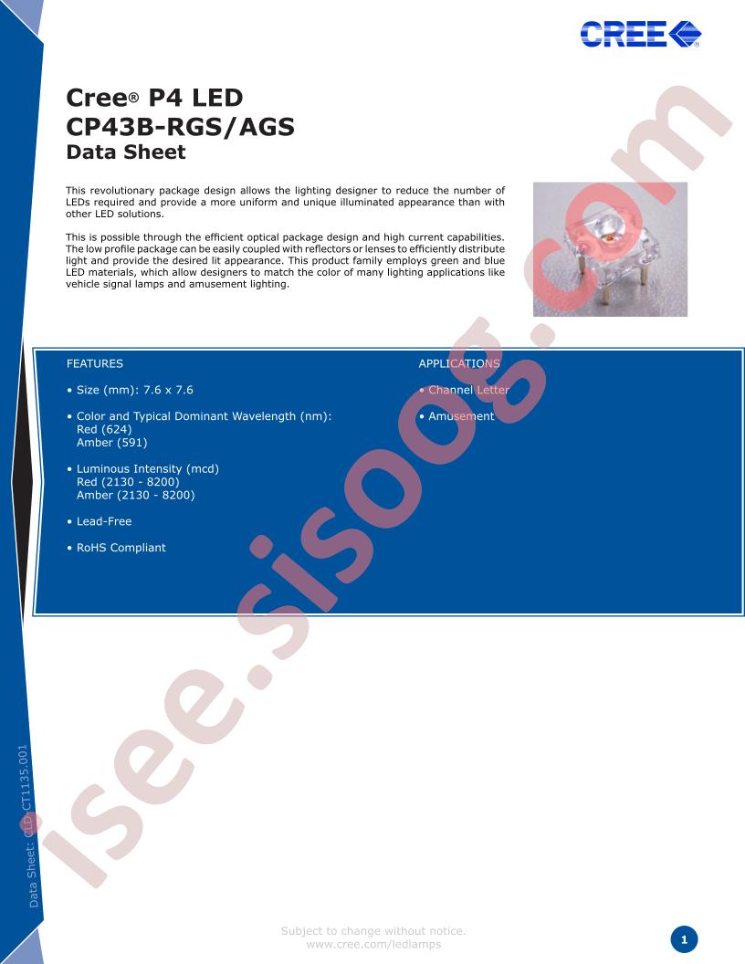 CP43B-RGS-CV0Y0AA4