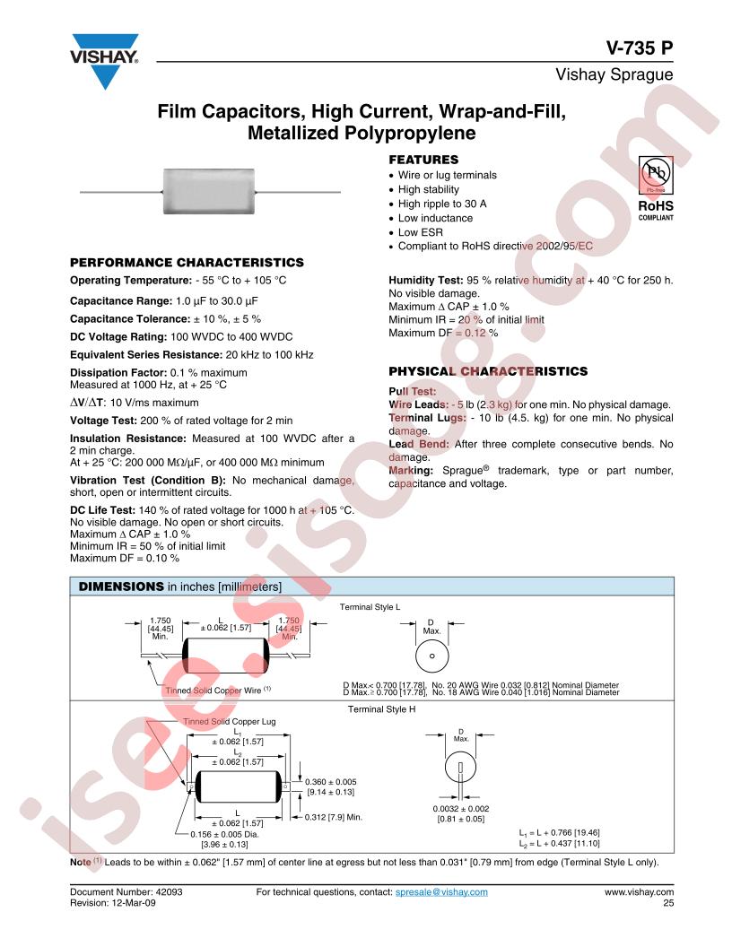 V-735P105X9100L