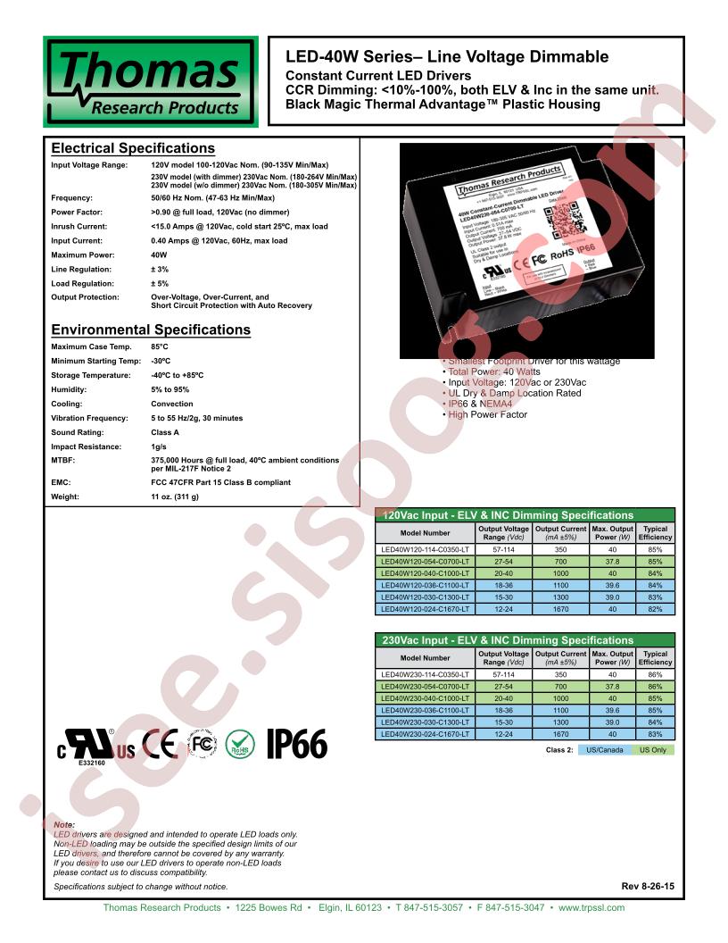 LED40W120-030-C1300-LT