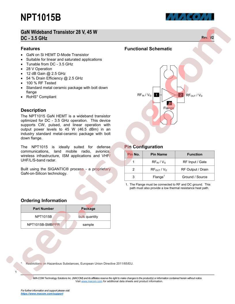 NPT1015B