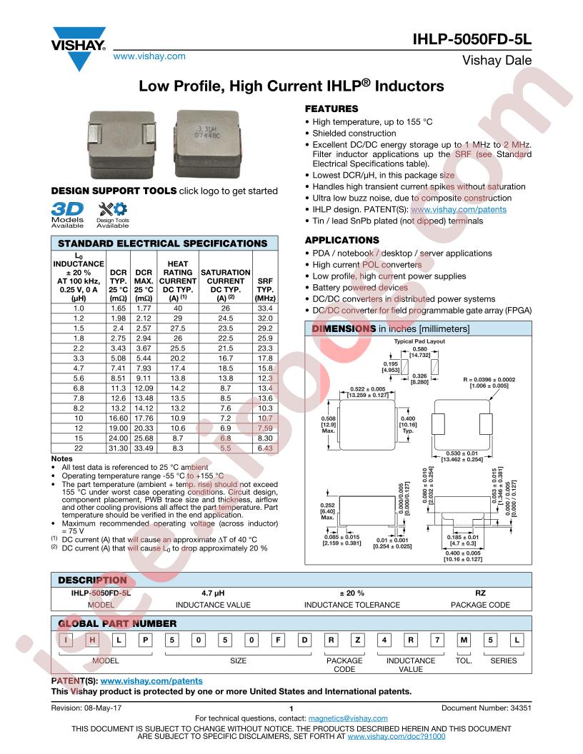 IHLP-5050FD-5L