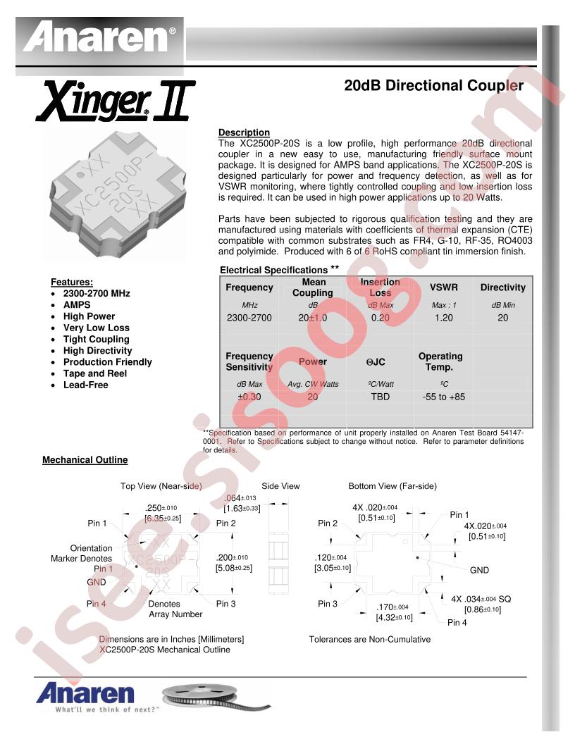 XC2500P-20S