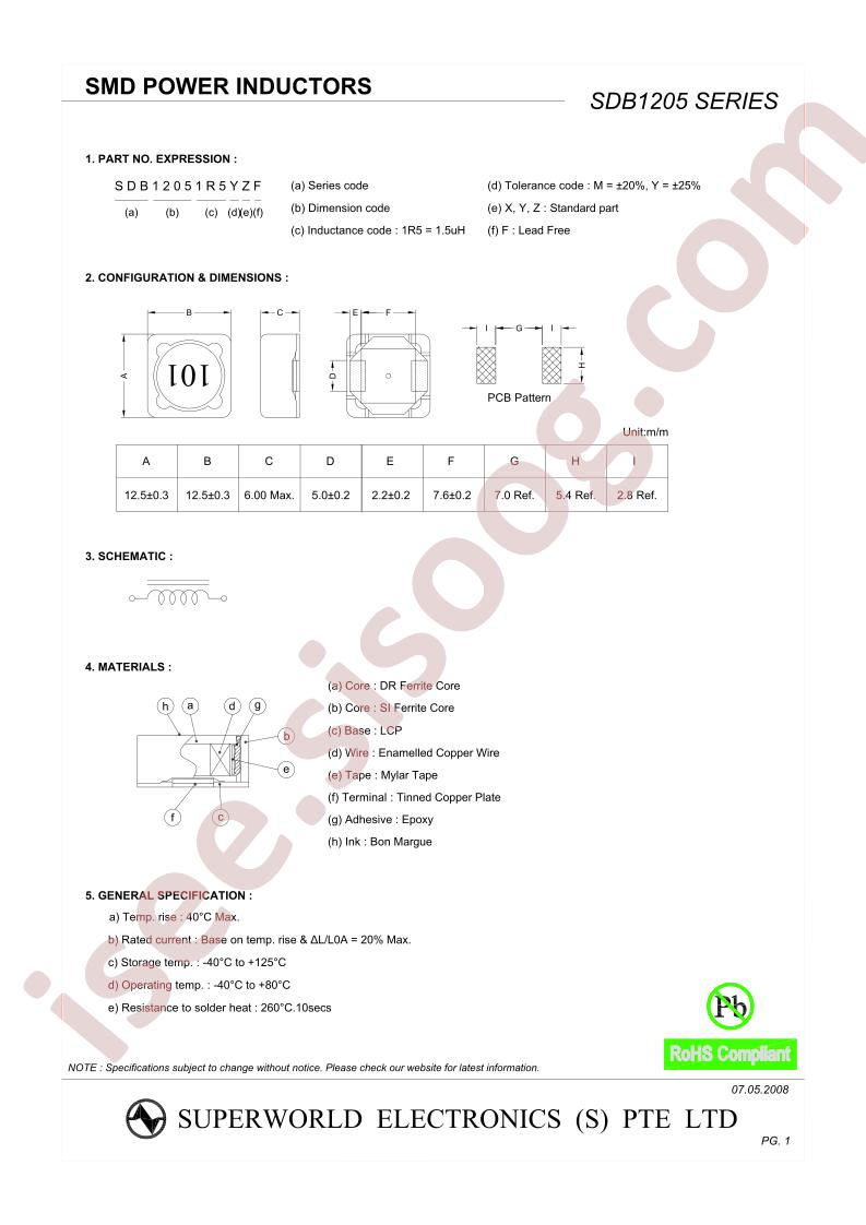 SDB12052R2YZF