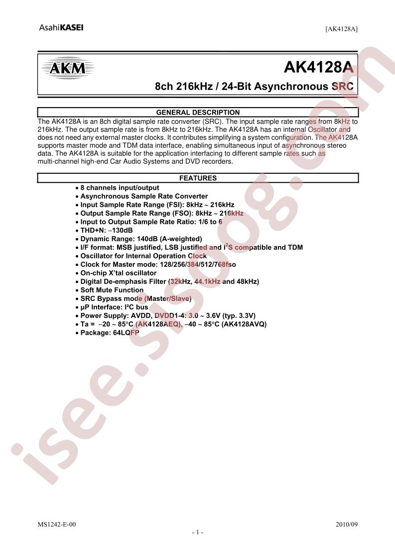 AKD4128A