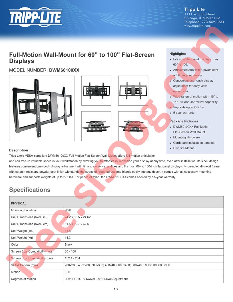 DWM60100XX