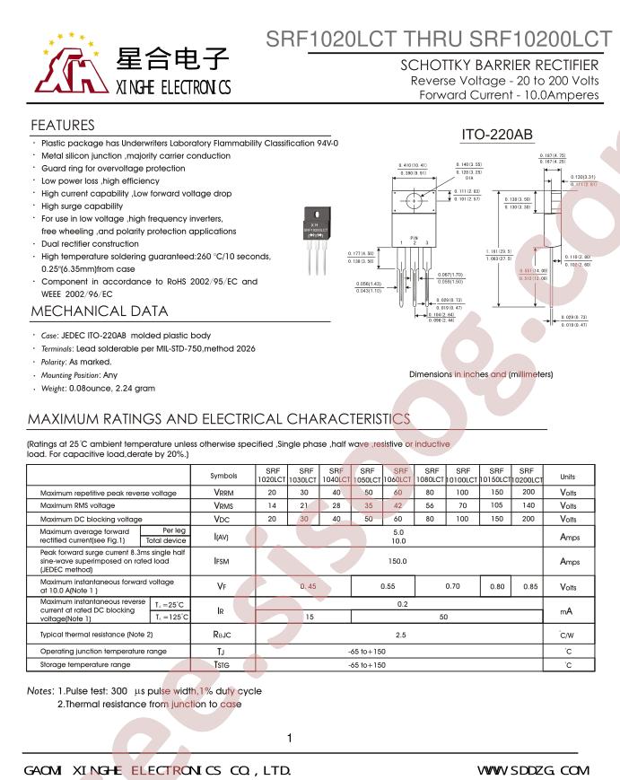SRF1020LCT