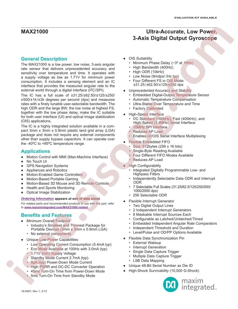 MAX21000