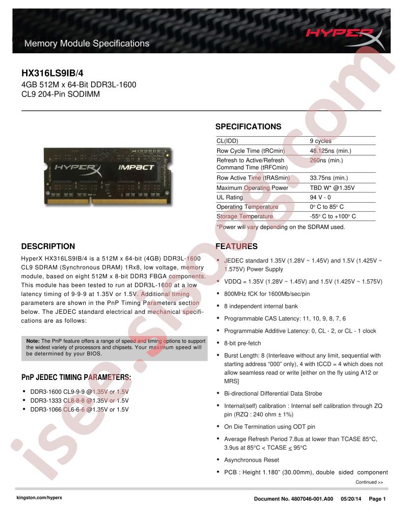 HX316LS9IB-4