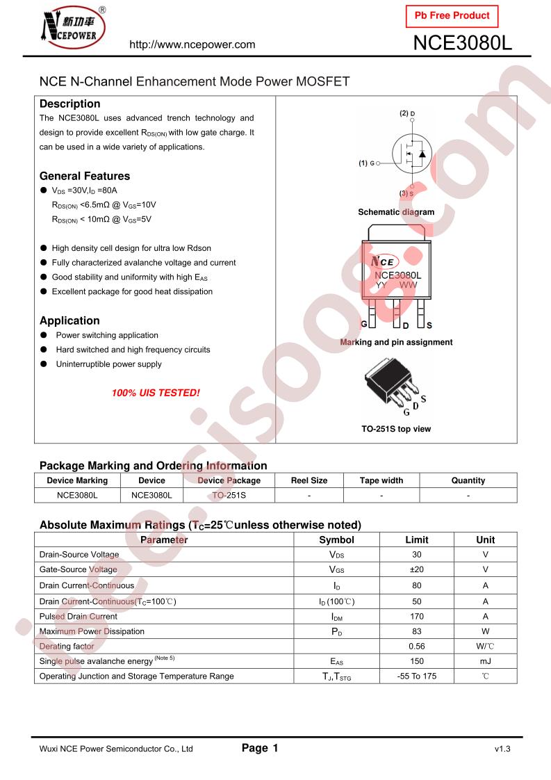 NCE3080L