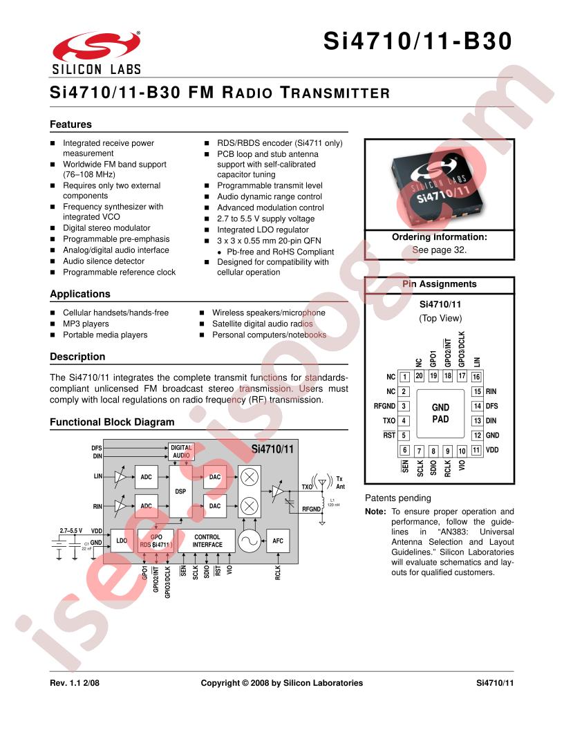 SI4710-B30