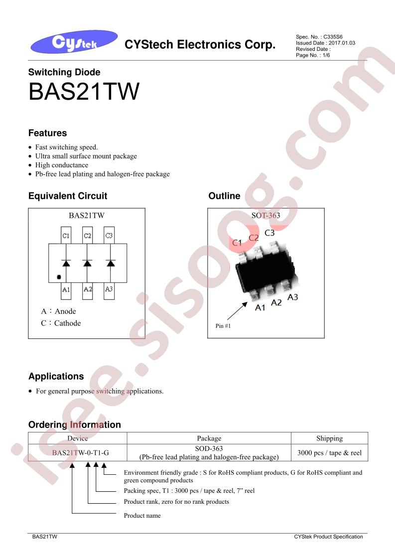 BAS21TW-0-T1-G