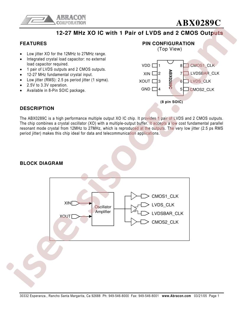 ABX0289C