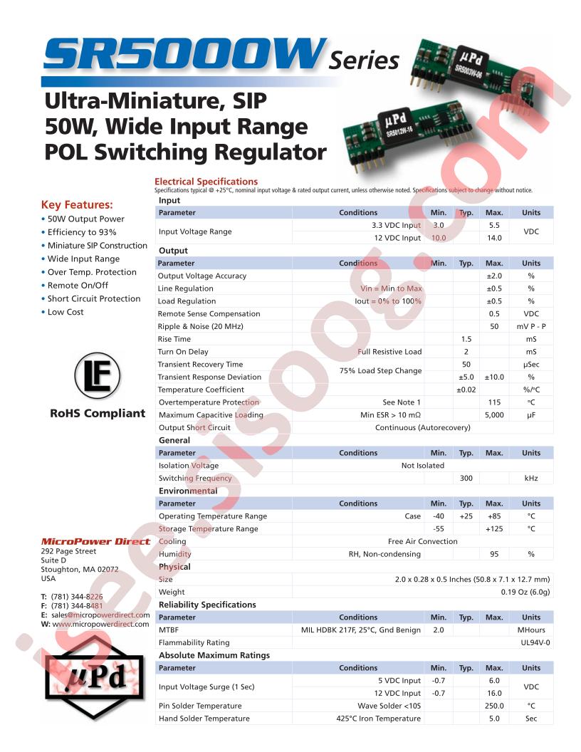 SR5012W-06