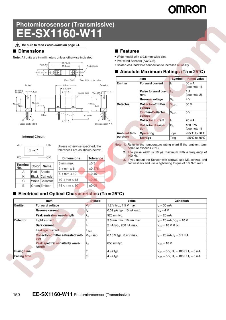 EE-SX1160-W11