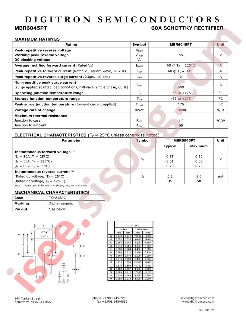 MBR6045PT