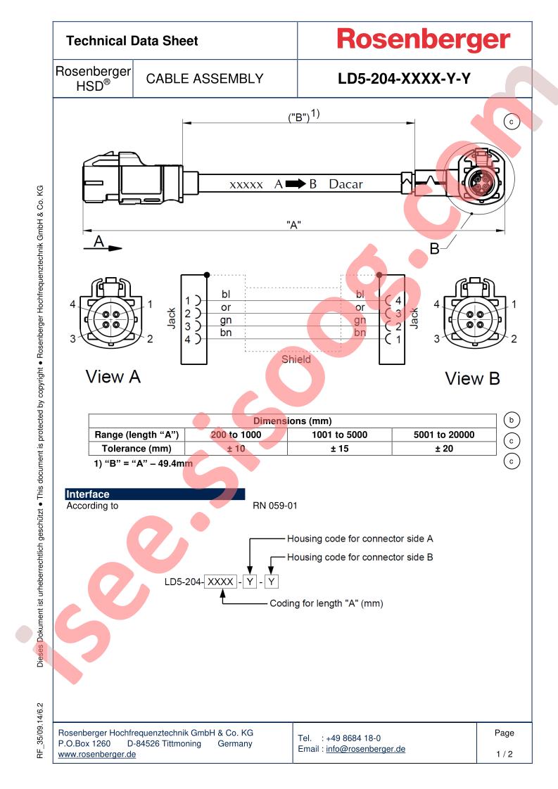 LD5-204-XXXX-Y-Y