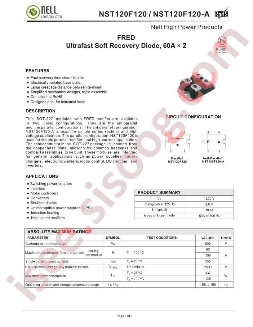 NST120F120