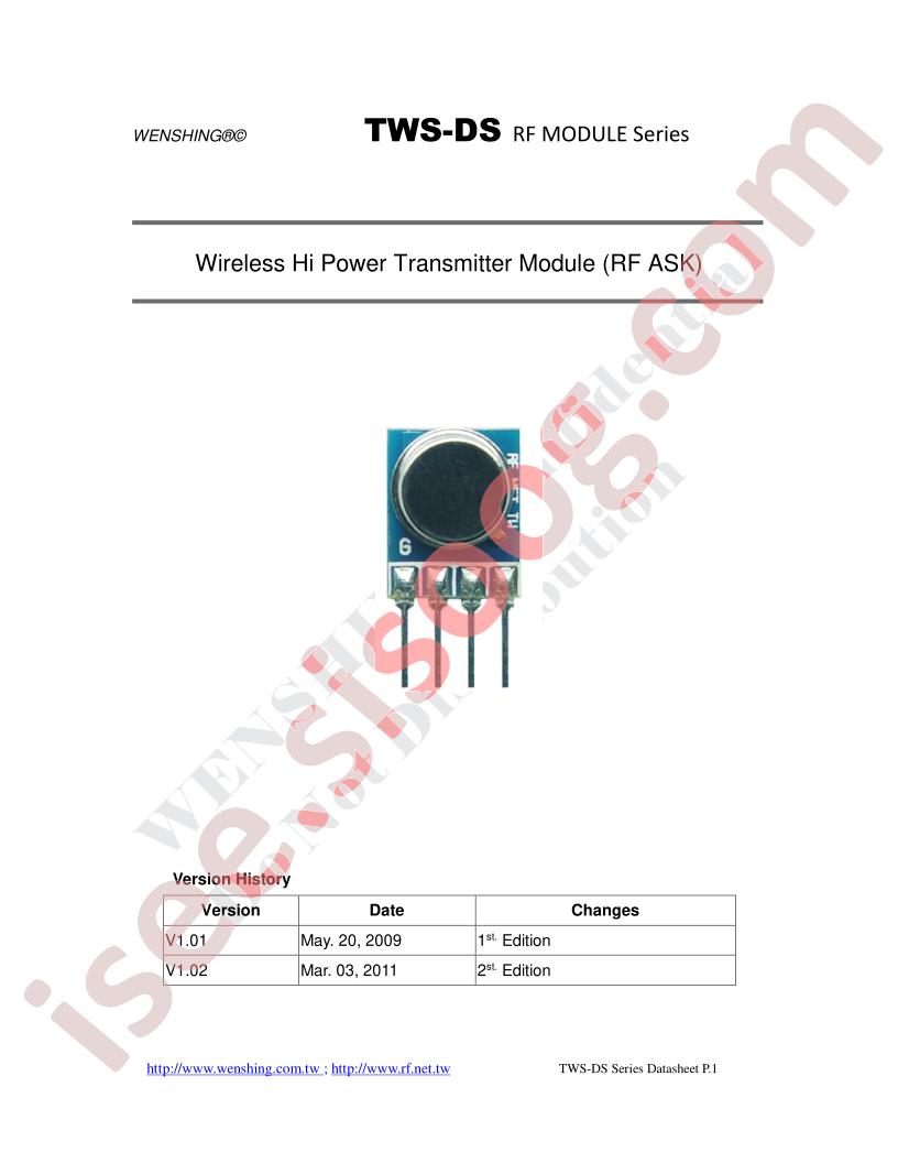 TWS-DS-4