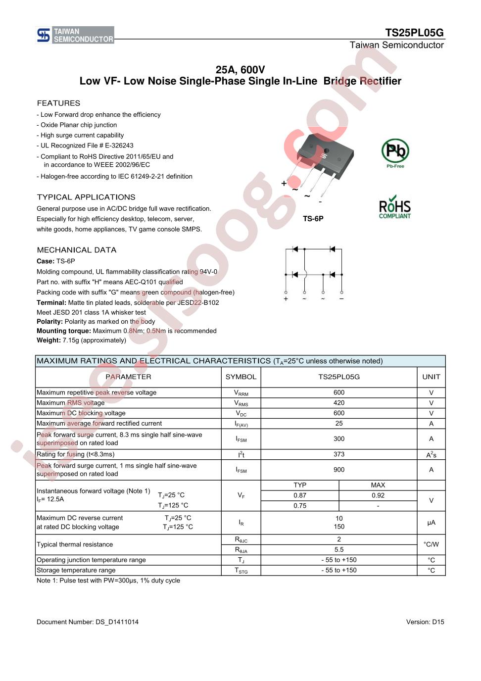 TS25PL05G