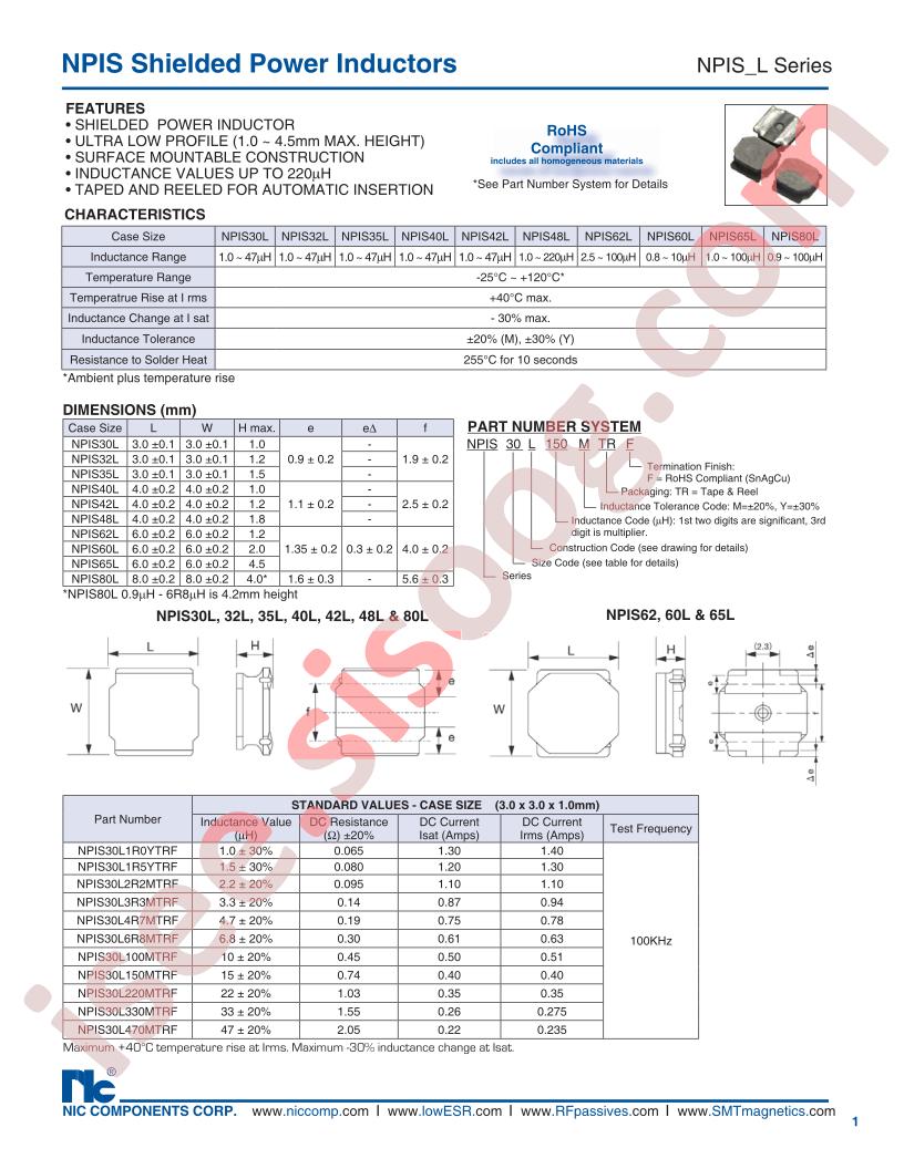 NPIS80L150MTRF