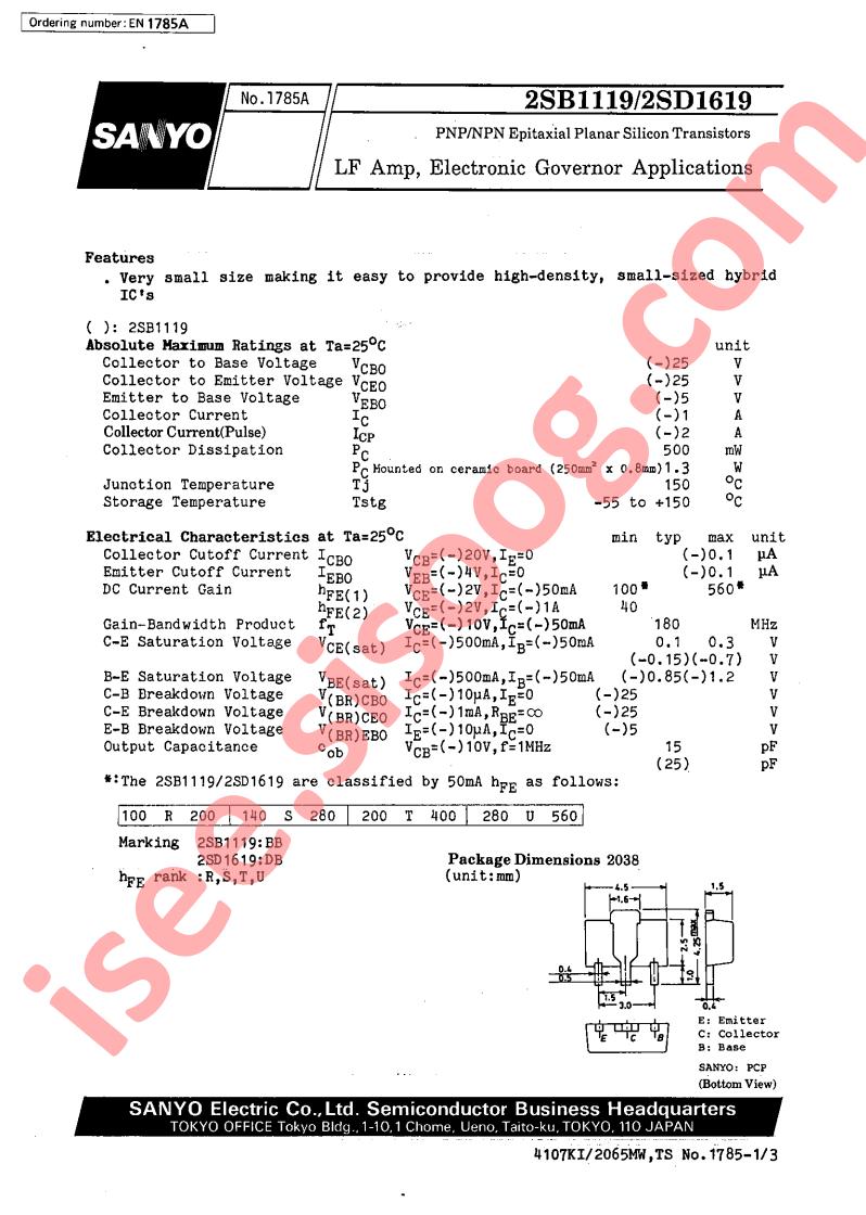 2SD1619