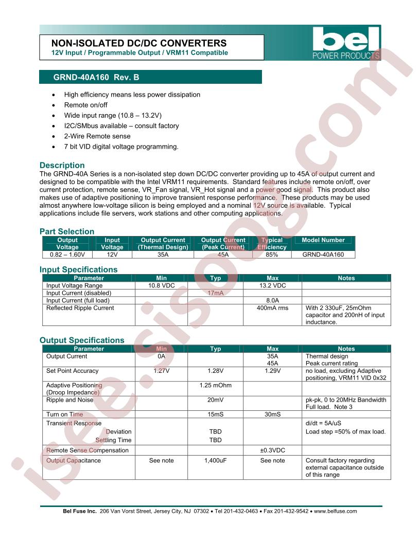 GRND-40A160