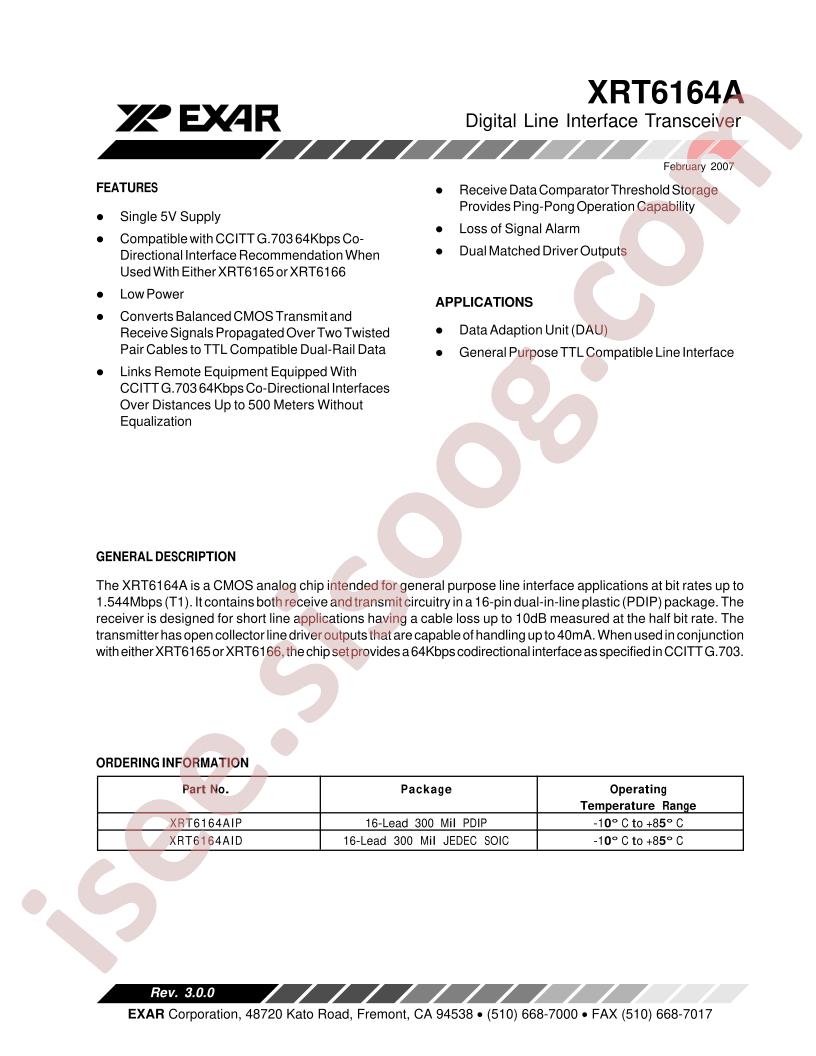 XRT6164AID